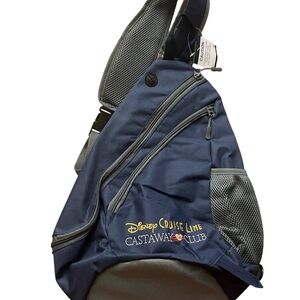 NEW Disney Cruise Line DCL Shoulder Sling Bag Castaway Club Backpack Mickey